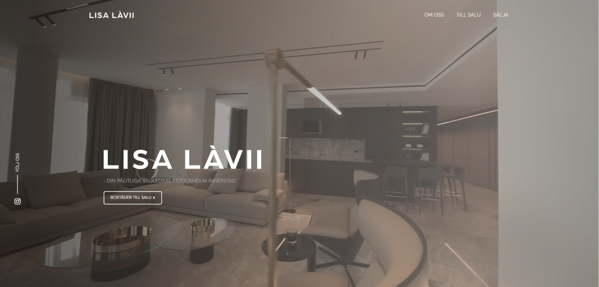 Lisa Làvii: Real estate agency&nbsp;website
